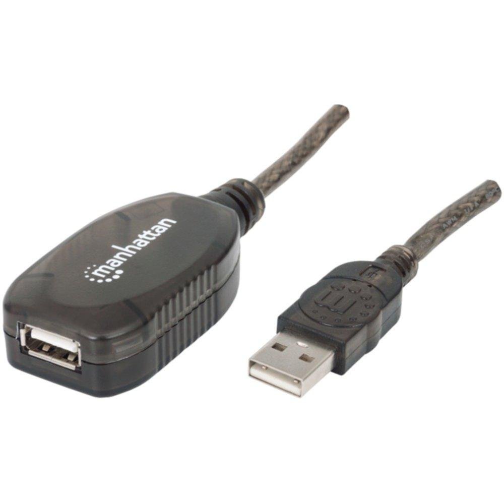 MANHATTAN 150958 USB Active Extension Cable 20m66ft consumer electronics