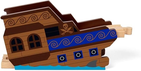 Bigjigs Rail Shipwreck Bridge for Train Set