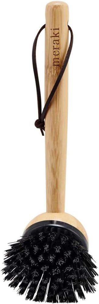 Meraki mkhg040 Dish Brush, Bamboo, Polypropylene