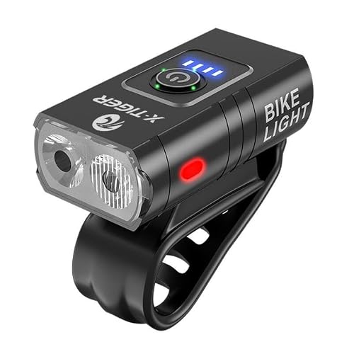 X-Tiger 2T6 Led 1200 Mah Waterproof Headlight Bicycle Flashlight
