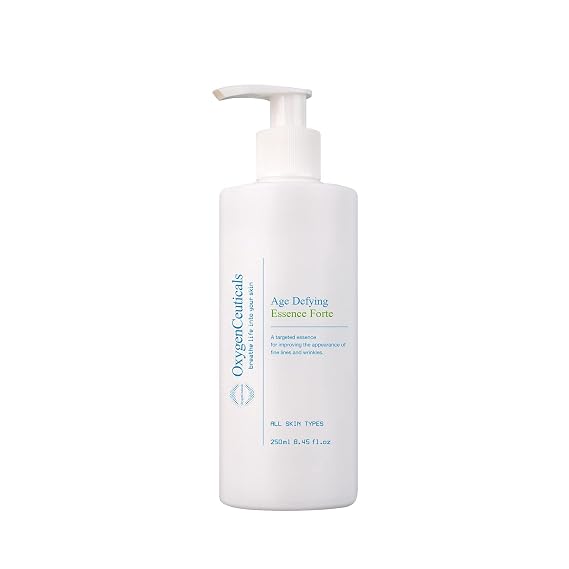 OxygenCeuticals Age-Defying Essence Forte Anti-Wrinkle Essence for Face & Neck, Anti-Aging Serum for Sensitive, Dry, and Combination Skin Types 8.45 fl.oz (250ml)