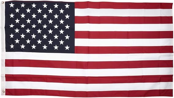 Annin Flagmakers (19417) Poly/Cotton American Flag, Made in USA, 3 x 5 Feet