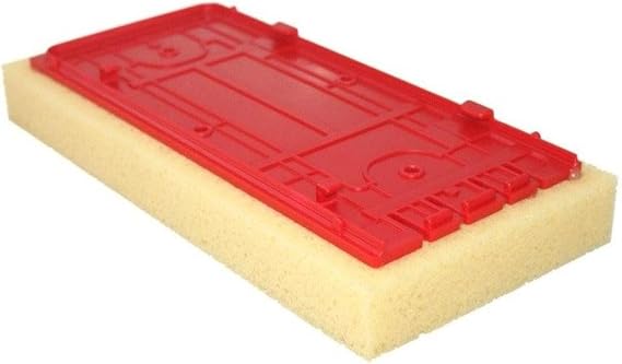 RTC WBRL Replacement Large Sponge, Yellow, 12-Inch by 6.6-Inch