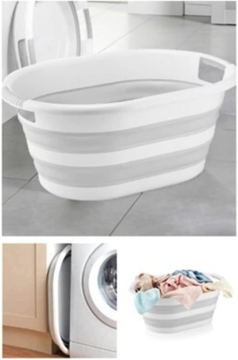 Hobby Life Folding Toy and Laundry Basket, Multi Color, 38 lt