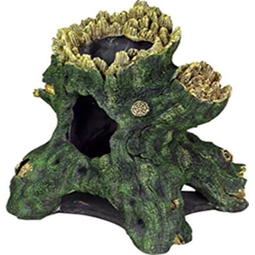 Exotic Environments Hollow Tree Stump Aquarium Ornament