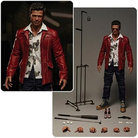 Fight Club Tyler Durden Red Jacket Version Action Figure