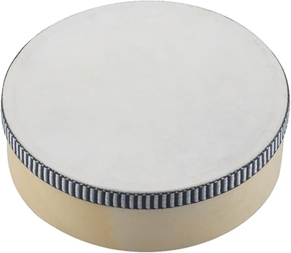 Hand Drum 10 Inch 8 Inch 6 Inch Wood Drum Musical Educational Percussion Instrument Wooden Frame Drum for Home Party Supplies (10 Inch)