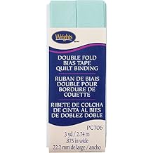 Wrights 117706406 Cool Cucumber Double Fold Quilt Binding 7/8" x3yd