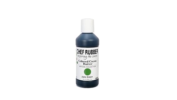 Chef Rubber Jade Green Colored Cocoa Butter