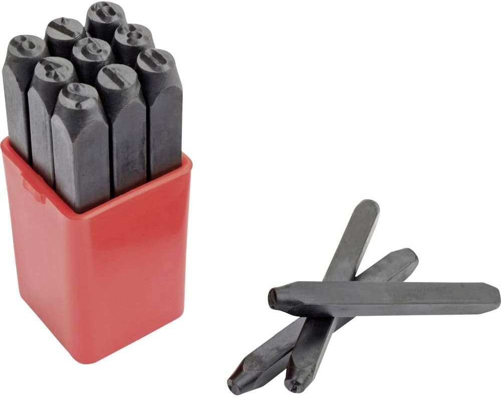Brüder Mannesmann Zımba Numarası Seti 3 Mm, M 243-Z-3