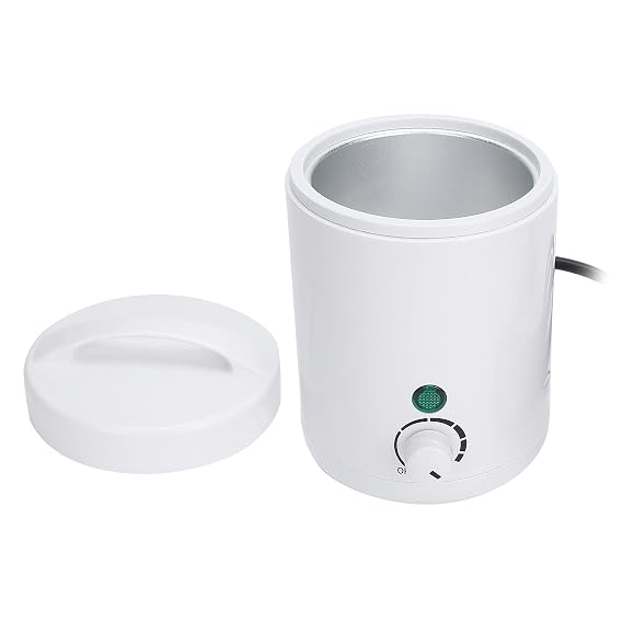 Portable Wax Warmer, Professional Depilatory Hot Wax Machine Multi Purpose Mini Wax Warmer Hair Removal Unisex Paraffin Wax Machine for Body Hair Removal (#2US)