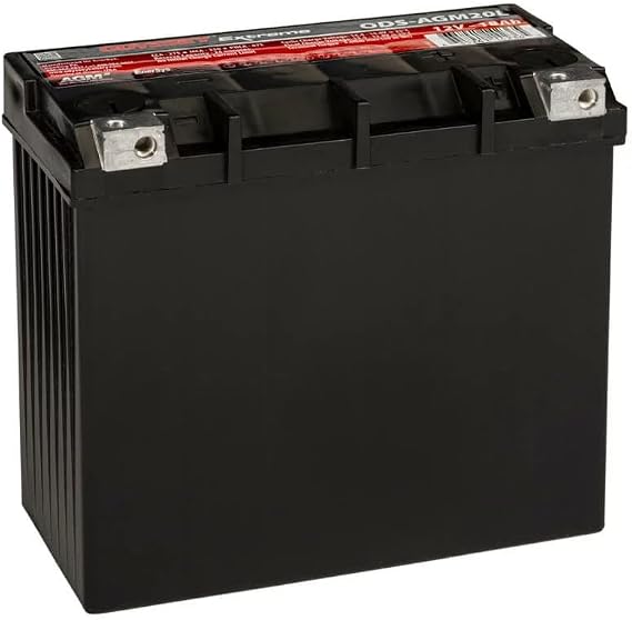 Odyssey Battery, Extreme Series, Powersport, AGM, 12V, 400 Cranking amps, Top/Side Post Terminals, 6.9 in L x 6.1 in H x 3.4 in W, Each