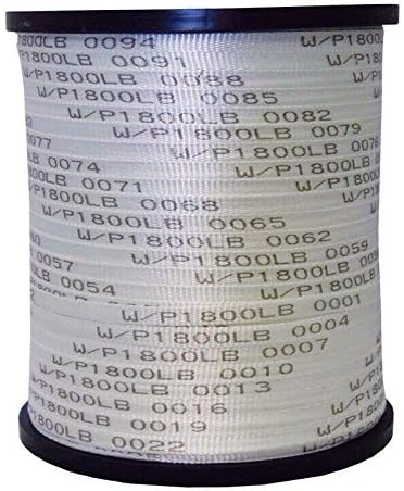 Seconds 5/8" x 102' 1800 Lb Polyester Pull Tape | Pull Webbing | Flat Rope - USA Made