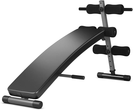 Goplus Adjustable Bench Sit up Bench Slant Board Decline Ab Bench Crunch Board