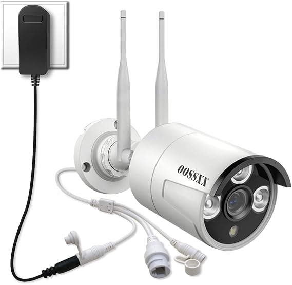OOSSXX Extend 3MP Add-On Wireless Security Camera with Audio