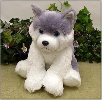 Wishpets 15" Sitting Husky Plush