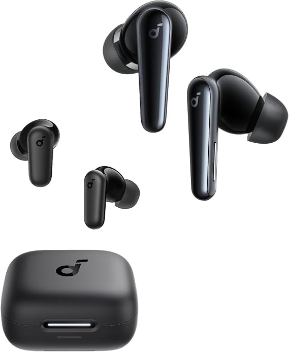 Soundcore Liberty 5 by Anker, Noise-Cancelling Wireless Earbuds with P30i True Wireless Earbuds,2X Stronger Voice Reduction, Real-Time Adaptive Noise Cancellation, Fast Charging, Dolby Audio