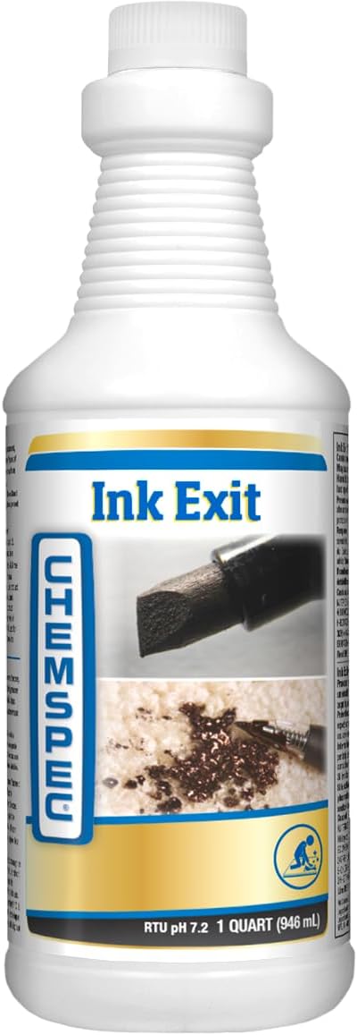 Chemspec Ink Exit - Powerful Water-Based Ink Removal Solution - 1 Quart