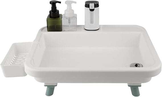 Sink for Camping - en Acier Carbone - Portable Washing Station for Outdoor Use | For , Salon et Cuisine - Intérieur