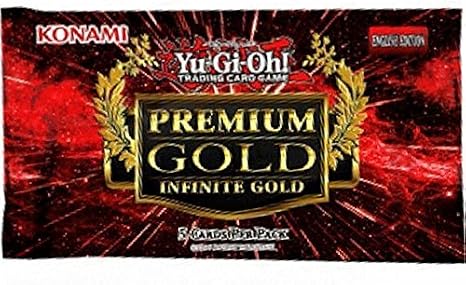 Konami YuGiOh Premium Gold: Infinite Gold Booster Pack [5 Cards]