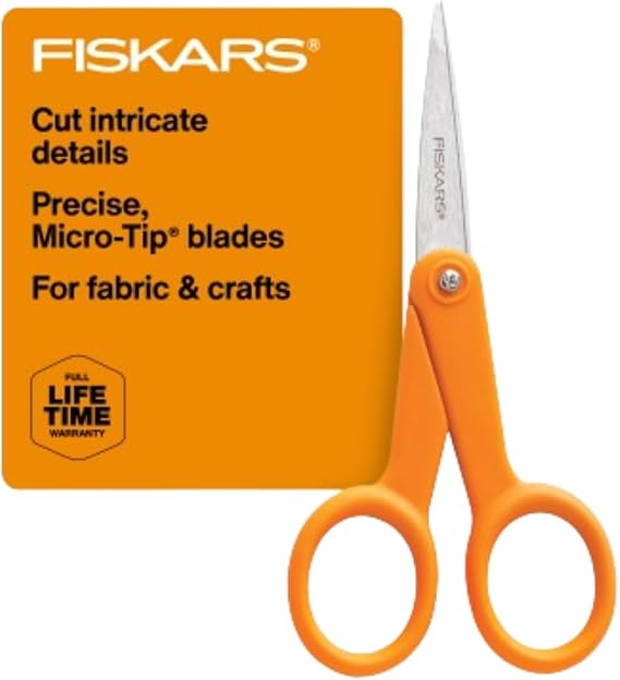 Fiskars Microtip Scissors 5-Inch