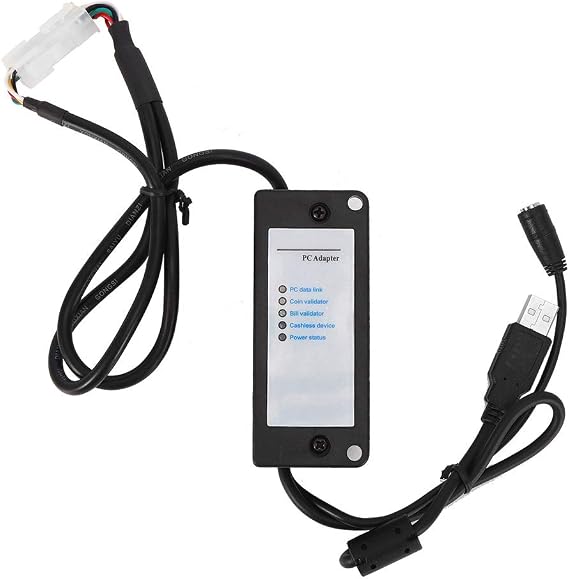 KANASI MDB to PC USB Converter Interface Box, Bill Acceptor Collector RS232 Adapter for Vending Machine Payment Device
