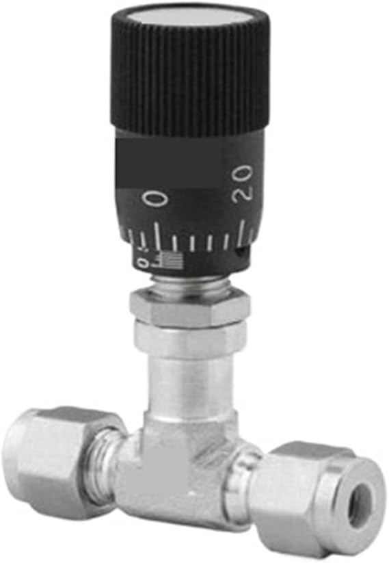 Micro-Metering Valve SS-SS6MM-VH Low Flow Metering Valve 6mm