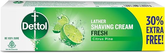 Dettol Everyday Protection fresh Lather Shaving Cream 78g