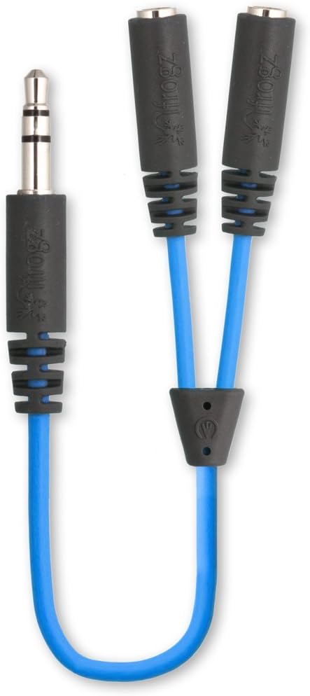iFrogz IFZ-AU-SP-BLU Split Cable