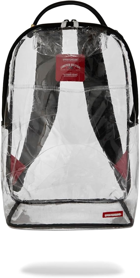 Sprayground FULLY CLEAR EMBOSSED BOSS BACKPACK