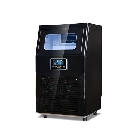 Countertop ice Maker Machine Ice Maker Machine Commercial Ice Machine Portable Ice Maker Home Appliances Ice Generator High Production 40kg /55kg Electric Ice Maker (Color : HZB40FA - 40kg 24H)