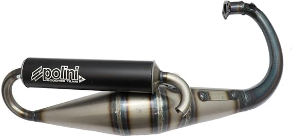 Polini Team 4 Exhaust for Vertical Minarelli