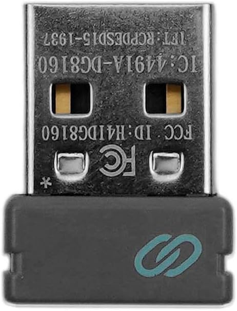 Universal Pairing USB Receiver Replacement for Dell Wireless Keyboard Mouse