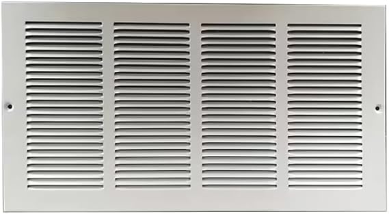 16" x 8" Return Air Grille,White