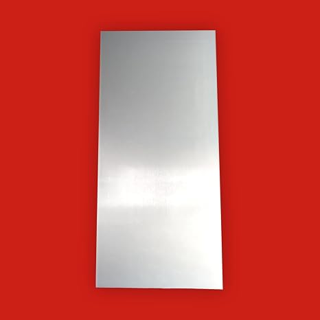 Metoro .250 x 24 x 12 Aluminum Sheet Plate - Grade 5052 | Durable & Versatile Metal for DIY, Industrial Use, Signage, Prototyping | Corrosion-Resistant, Weldable, and Strong (1, 1/4" x24" x 12")