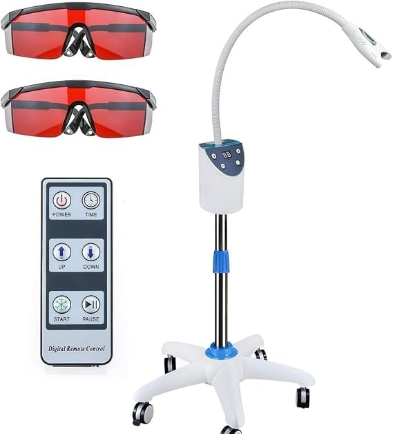 Mobile Teeth Bleaching Accelerator Lamp Tooth Whitening 4PCS Blue LED Light