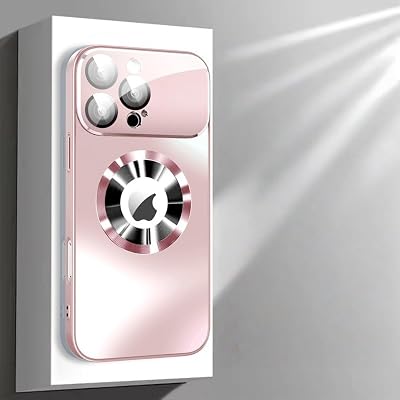 Titanium Metallic Luxury Matte Case for iPhone 16 15 14 13 12 11 Pro Max Plus Glass Lens Camera Protection Cover,Pink,for iPhone 15 ProMax