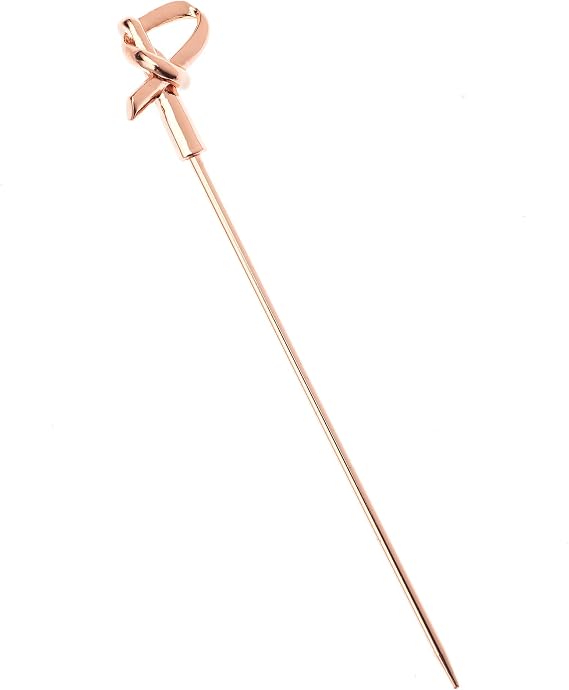 Barfly Cocktail Picks, Bamboo Knot, Copper Plated, Set 12