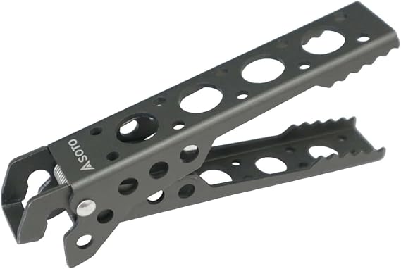 SOTO Duo Handle - Black Aluminum Cooking Utensil - 12.3 2.4 5 cm