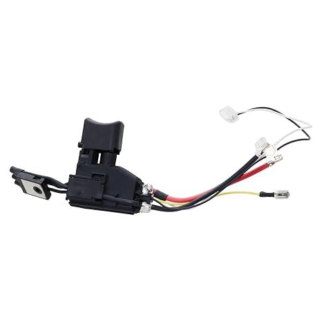 Makita 650753-7 Switch Replacement Part for Drill XFD10, XFD10R | Power Control Component | Responsive Trigger Function | Durable Construction | Reliable Operation