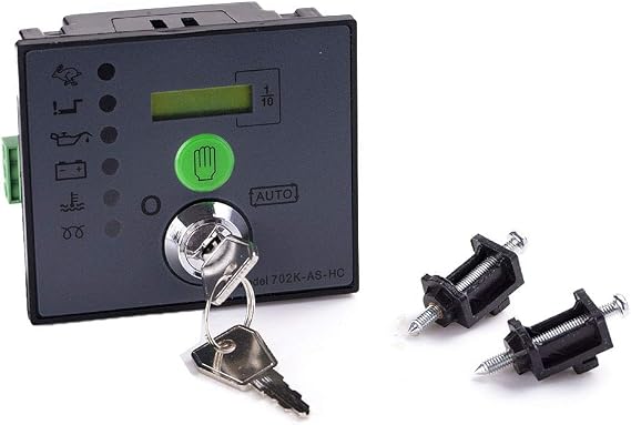 DSE702AS DSE702 702K-AS Generator Controller Automatic Start Control Module with Key