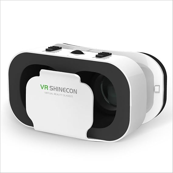 VR Headset Compatible with iPhone & Android Phone-Virtual Reality Headsets Google Cardboard -Mini Exquisite Light Weight- Comfortable New 3D VR Glasses(VR4.0 VR BOX, 1 PACK)
