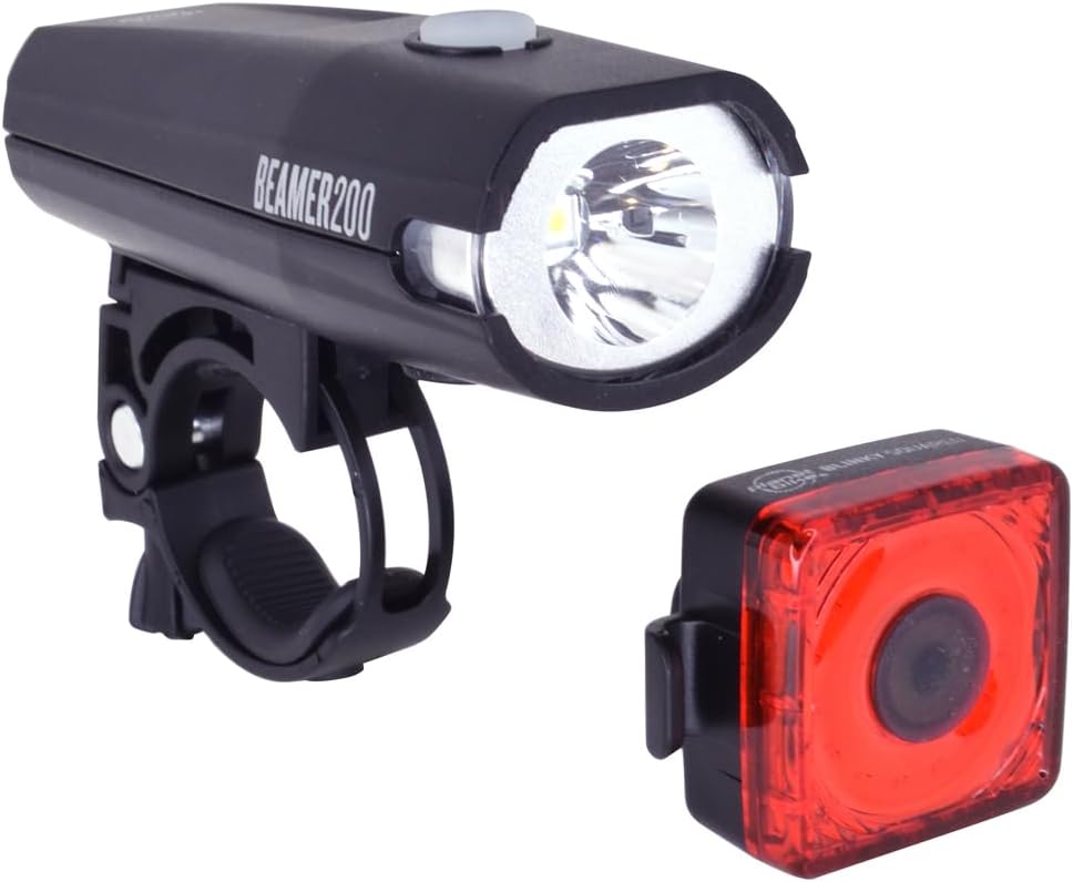 Planet Bike Beamer 200 and Blinky Squared Light Set