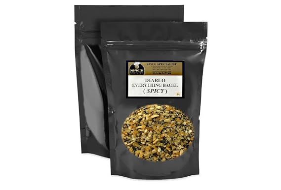 Spicy Everything Bagel - A Spicy Everything Bagel Seasoning - 10 oz. Bag - Kosher