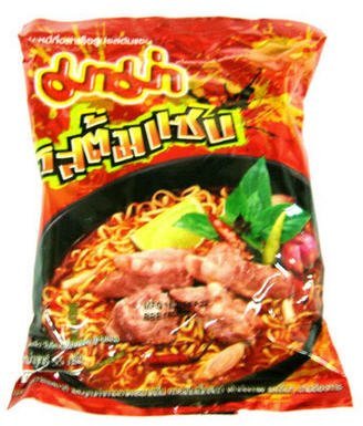 Mama Brand Instant Noodles - TOM Saab Flavour(x6Pcs.)