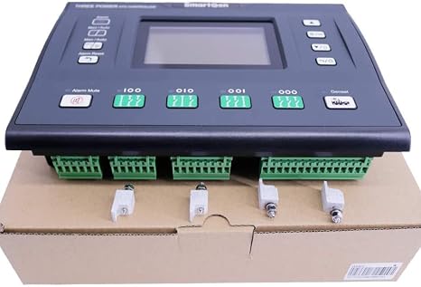 Tri-Supply ATS Controller Generator Automatic Transfer Switch Control Module with Working Power Range DC(8 to 35) V AC/DC Power Supply 3-Way 3-Phase Voltage Frequency Phase Sequence