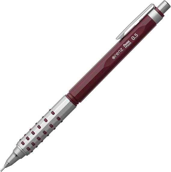 Pentel 0.5 mm - Kırmızı Gövde ORENZ AT Teknik Çizim ve Yazı Versatil KIRMIZI