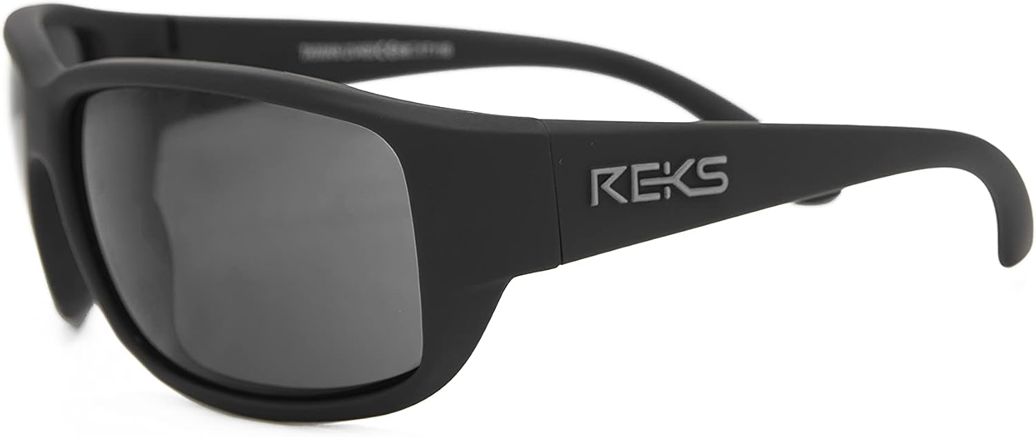 REKS Black WRAPAROUND XL Polarized