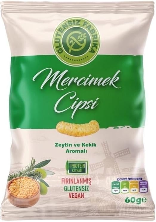 Lentil Chips Olive And Thyme Aromali