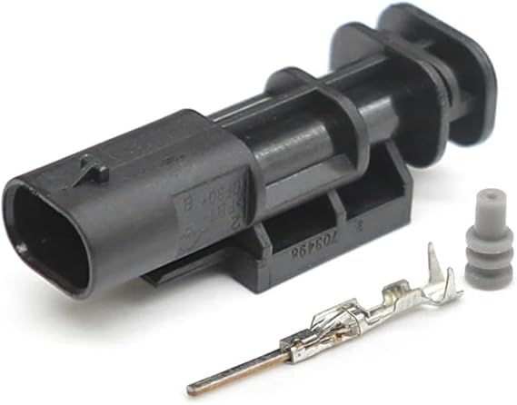 Standard component 2/3/4/5/6Pin Automotive Waterproof Connector Factory Wholesale 1-1718643-11-1703498-11-1718645-11-1564559-1(2Pin 1-1703498-1)